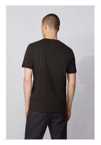 BOSS - Boss T-Shirt Tiburt 171 Bb 50430889 Czarny Regular Fit. Kolor: czarny. Materiał: bawełna