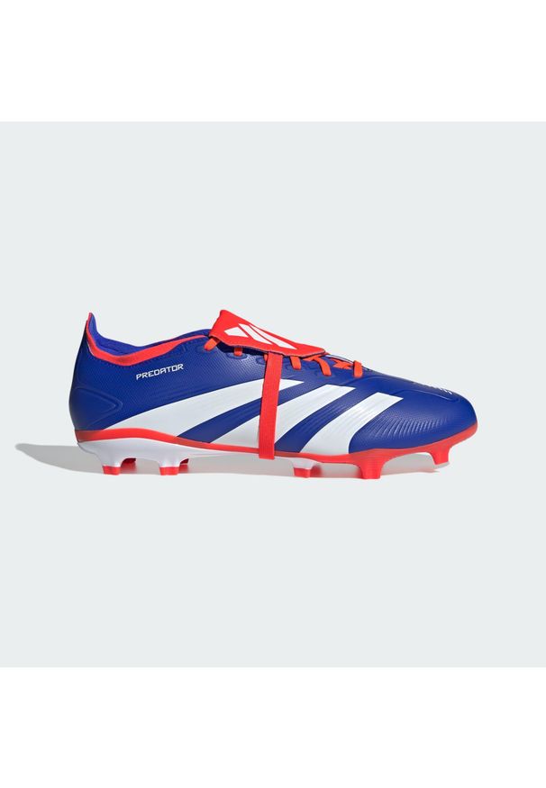 Adidas - Buty Predator League Fold-Over Tongue FG. Kolor: czerwony, biały, wielokolorowy, niebieski