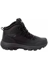 Buty trekkingowe męskie Jack Wolfskin Everquest Texapore Mid. Wysokość cholewki: za kostkę. Zapięcie: sznurówki. Kolor: wielokolorowy, czarny. Materiał: materiał, skóra. Szerokość cholewki: normalna