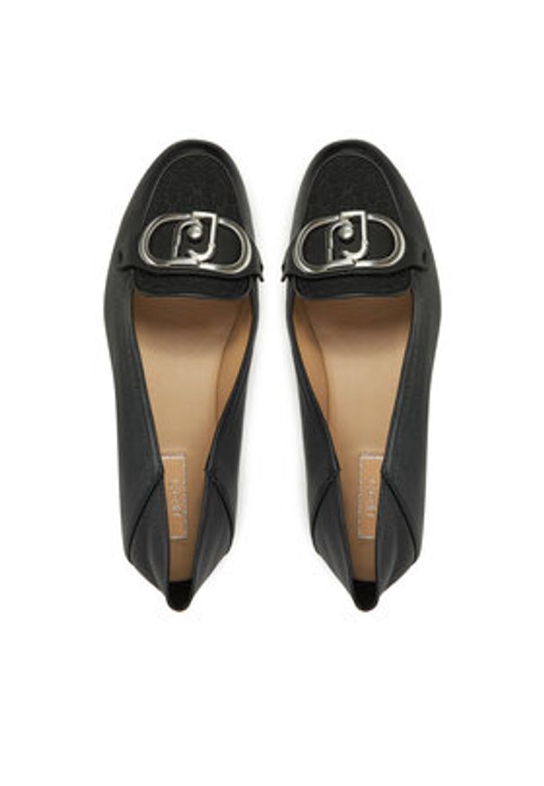 Liu Jo Loafersy Emel 03 SA5037 PX623 Czarny. Kolor: czarny. Materiał: skóra