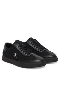 Calvin Klein Sneakersy Low Pro Cups Wt Canv Mg HW0HW03145 Czarny. Kolor: czarny. Materiał: materiał #4