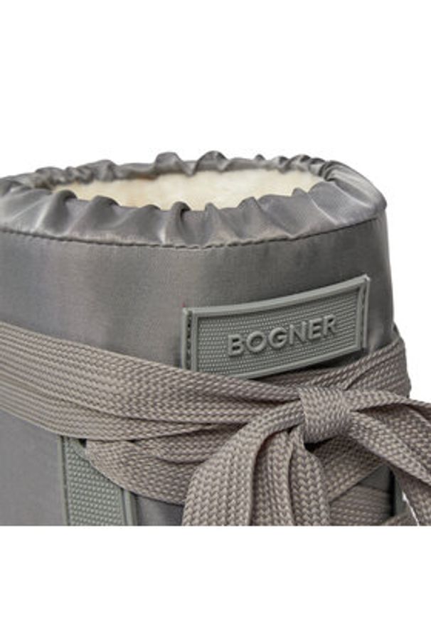 Bogner Śniegowce La Plagne 3 32347014 Szary. Kolor: szary. Materiał: skóra