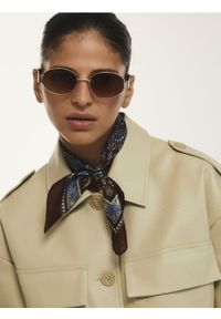 Reserved - Okulary przeciwsłoneczne - brązowy. Kolor: brązowy #1