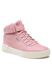 Puma Sneakersy Carina 2.0 Mid WTR Jr 387380 03 Różowy. Kolor: różowy. Materiał: skóra #4