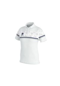 ERREA - Damska koszulka polo Errea darya. Okazja: na co dzień. Typ kołnierza: polo. Kolor: niebieski, biały, wielokolorowy. Styl: casual