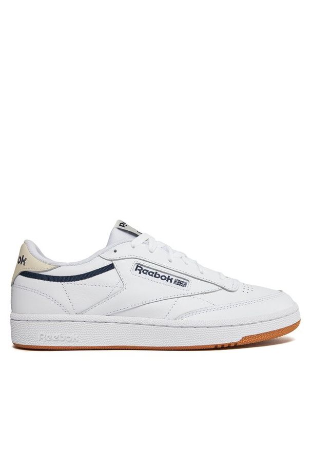 Sneakersy Reebok Classic. Kolor: biały. Materiał: guma
