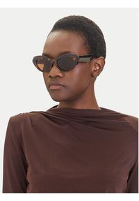 Vero Moda Okulary przeciwsłoneczne 10261553 Brązowy. Kolor: brązowy #3