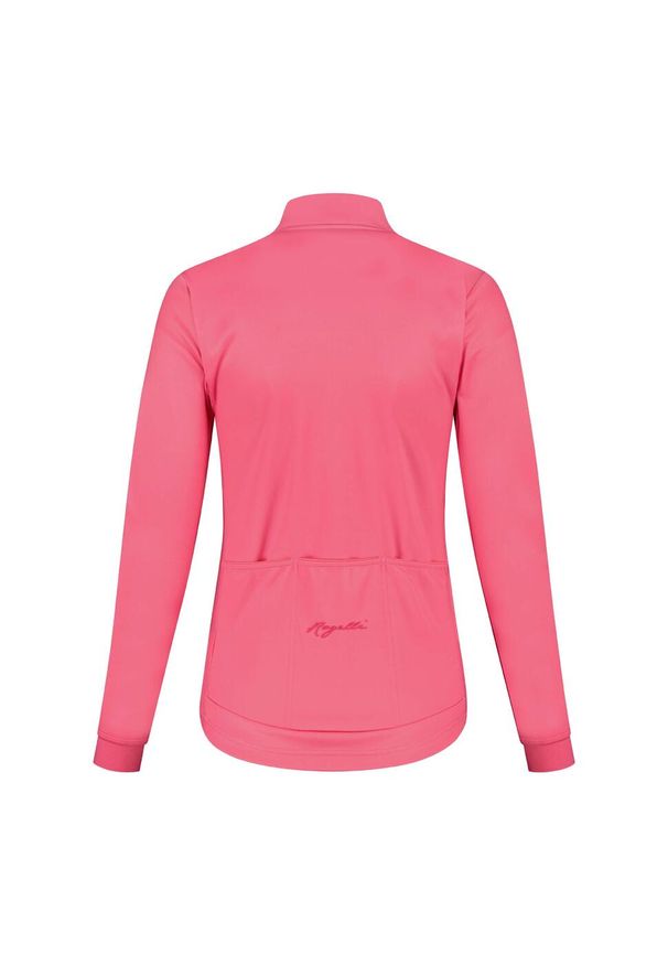 ROGELLI - Bluza rowerowa damska Rogelli Core. Kolor: różowy. Długość rękawa: długi rękaw. Długość: długie. Sezon: lato
