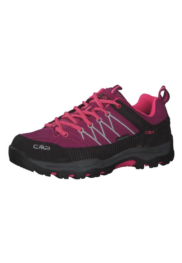 Buty juniorskie CMP Rigel Low Wp. Kolor: różowy. Styl: sportowy. Sport: turystyka piesza
