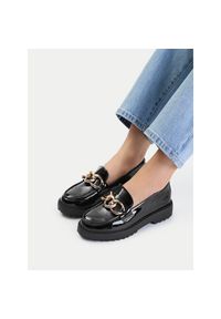 Loafersy DeeZee. Kolor: czarny #1