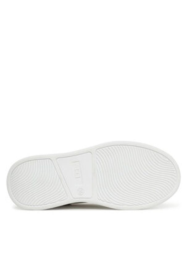 TOMMY HILFIGER - Tommy Hilfiger Sneakersy Low Cut Lace-Up T3A9-33751-1355 S Biały. Kolor: biały. Materiał: skóra ekologiczna, skóra