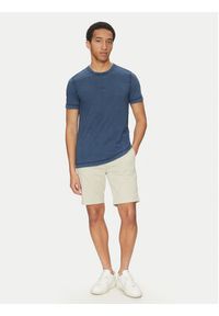 BOSS Szorty materiałowe 50536723 Beżowy Slim Fit. Kolor: beżowy. Materiał: bawełna #5