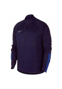 Bluza piłkarska męska Nike Shield Squad Drill Top. Kolor: niebieski. Sport: piłka nożna