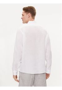 BOSS - Boss Koszula S-Liam 50513849 Biały Regular Fit. Kolor: biały. Materiał: len #3