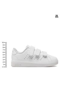 Adidas - adidas Sneakersy Advantage Base 2.0 Cf C IE9020 Biały. Kolor: biały. Materiał: skóra. Model: Adidas Advantage #6