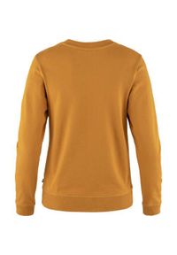 Fjällräven - Bluza bawełniana damska Fjallraven 1960 Logo Badge Sweater W. Kolor: brązowy. Materiał: bawełna