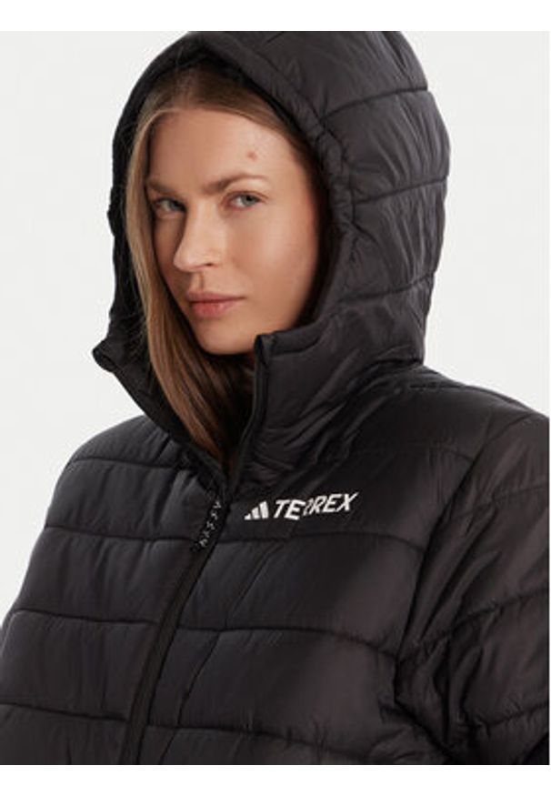 Adidas - adidas Kurtka outdoor Terrex Multi Essentials Climawarm KB2169 Czarny Regular Fit. Kolor: czarny. Materiał: syntetyk. Technologia: ClimaWarm (Adidas). Sport: outdoor