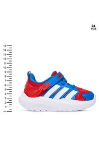 Adidas - adidas Sneakersy Marvel Lightorama Spider-Man HQ9191 Niebieski. Kolor: niebieski. Materiał: materiał. Wzór: motyw z bajki #6