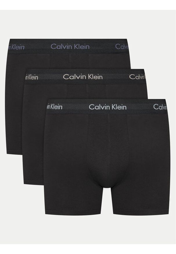 Calvin Klein Underwear Komplet 3 par bokserek 000NB1770A Czarny. Kolor: czarny. Materiał: bawełna