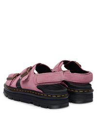 Dr. Martens Sandały Zebzag DM42689650 Różowy. Kolor: różowy. Materiał: skóra, zamsz #4