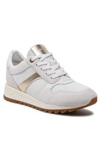Geox Sneakersy D Tabelya D15AQA022ASC1002 Biały. Kolor: biały
