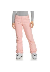 Spodnie narciarskie damskie Roxy Backyard. Kolor: różowy. Sport: narciarstwo #1