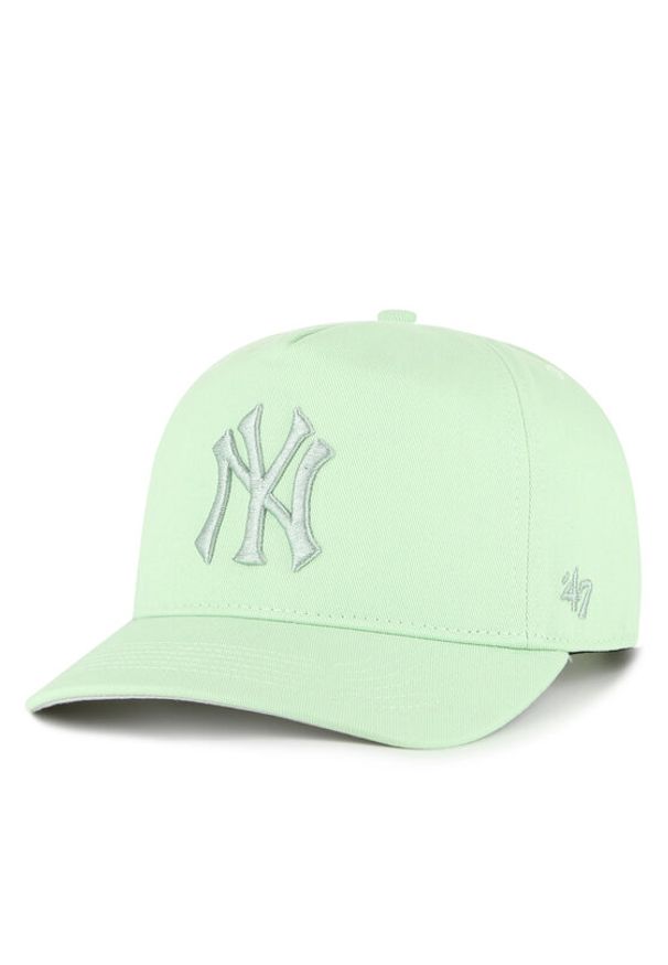 47 Brand Czapka z daszkiem MLB New York Yankees B-FHTCH17GWP Zielony. Kolor: zielony. Materiał: bawełna, materiał