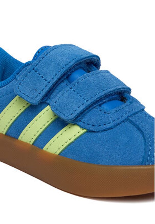 Adidas - adidas Sneakersy Vl Court 3.0 IH3967 Niebieski. Kolor: niebieski. Materiał: zamsz, skóra