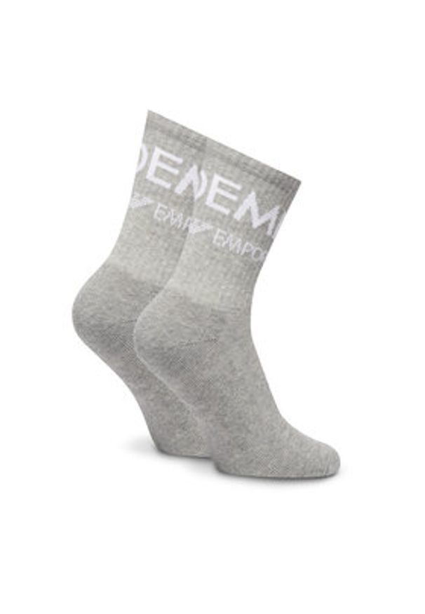 Emporio Armani Underwear Skarpety długie 292303 4F227 00948 Szary. Kolor: szary. Materiał: bawełna, materiał