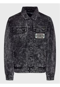 Volcom Kurtka jeansowa Mind Invasion A1612300 Czarny Regular Fit. Kolor: czarny. Materiał: jeans, bawełna