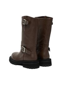 G-Star RAW - G-Star Raw Botki EO-ERVA-LT2520-101 Brązowy. Kolor: brązowy. Materiał: skóra #9