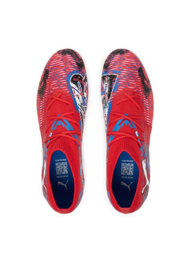 Puma Buty do piłki nożnej Future 8 Match Playmakers Fg/Ag 108749 01 Czerwony. Kolor: czerwony. Materiał: materiał