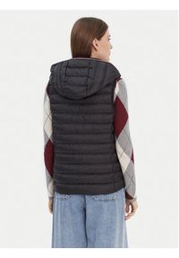 TOMMY HILFIGER - Tommy Hilfiger Bezrękawnik Global Stripe WW0WW42051 Czarny Regular Fit. Kolor: czarny. Materiał: syntetyk. Długość rękawa: bez rękawów #3