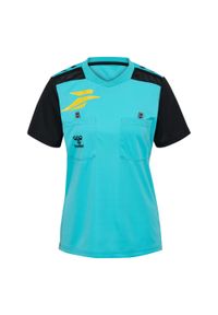 Damski jersey Hummel FFHB New Referee. Kolor: niebieski. Materiał: jersey. Sport: piłka ręczna #1