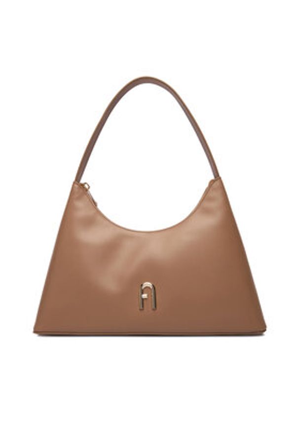 Furla Torebka Diamante S WB00782 AX0733 BG 4489S Brązowy. Kolor: brązowy. Materiał: skórzane