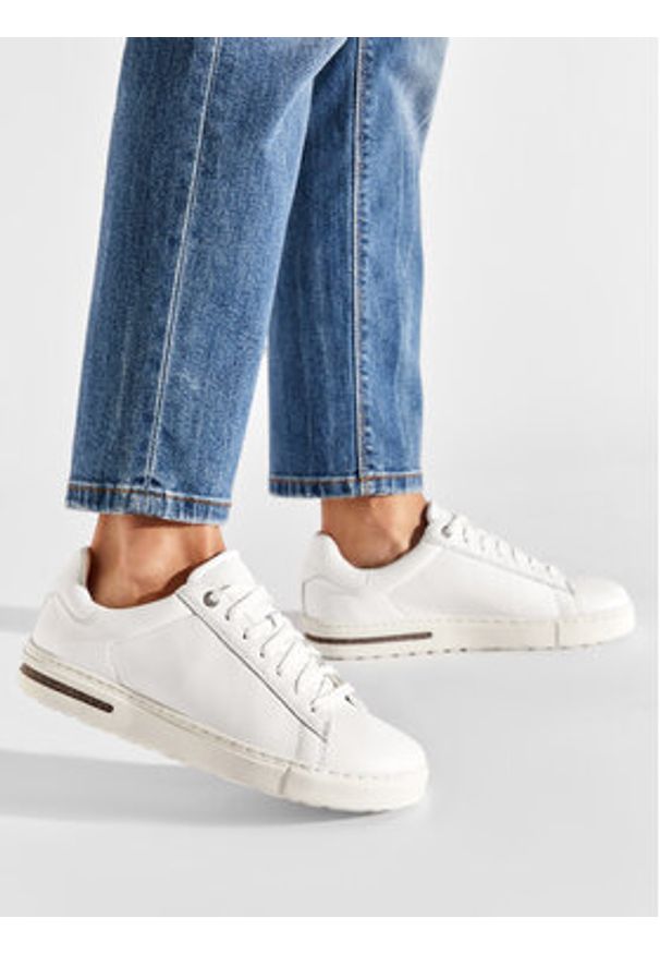 Birkenstock Sneakersy Bend Low II 1017724 Biały. Kolor: biały. Materiał: skóra