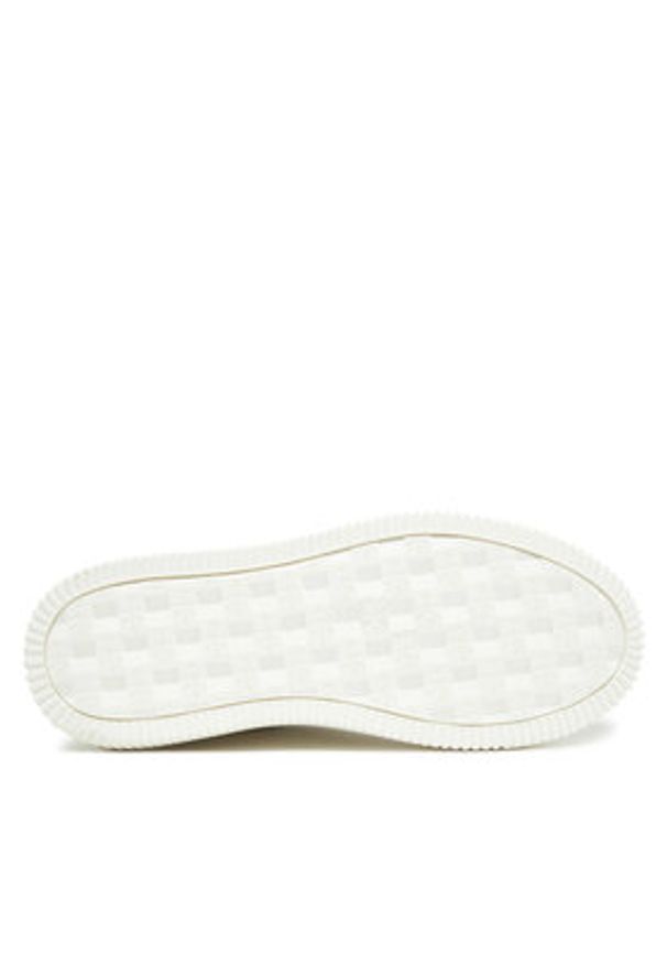 Calvin Klein Jeans Sneakersy Chunky Cupsole Low Mg YW0YW01769 Biały. Kolor: biały. Materiał: skóra