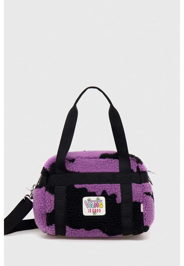 Vans torba dziecięca kolor fioletowy. Kolor: fioletowy