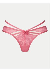 Hunkemöller Komplet stringów 301423 Różowy. Kolor: różowy. Materiał: syntetyk #3