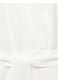 mango - Mango Sukienka letnia Nanda 67007116 Biały Regular Fit. Kolor: biały. Materiał: len. Sezon: lato #9
