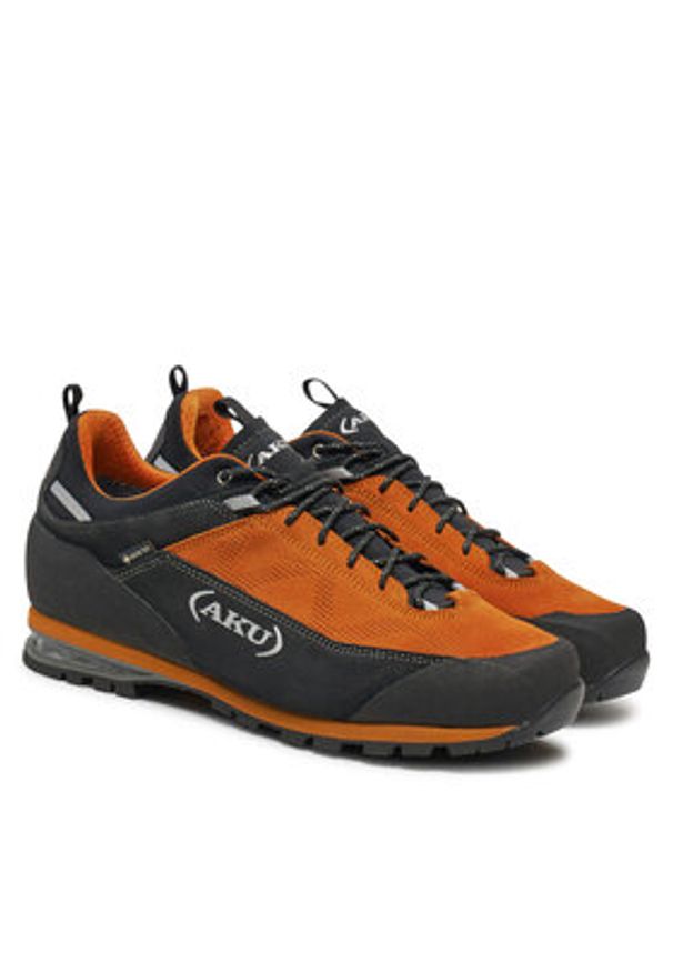 Aku Trekkingi Link Gtx GORE-TEX 378 Pomarańczowy. Kolor: pomarańczowy. Materiał: zamsz, skóra. Technologia: Gore-Tex. Sport: turystyka piesza