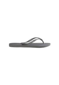 Klapki damskie Havaianas Slim. Kolor: szary. Sezon: lato. Styl: sportowy
