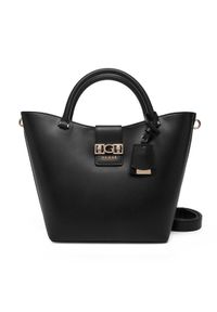 Guess Torebka HWVG98 91220 Czarny. Kolor: czarny. Materiał: skórzane
