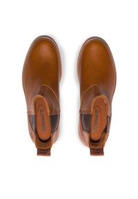 Timberland Sztyblety Carnaby Cool Basic Chlsea TB0A41E6F131 Brązowy. Kolor: brązowy. Materiał: skóra #3