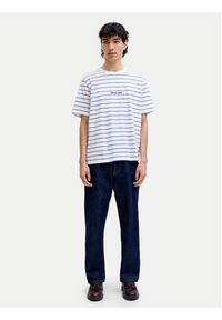 Jack & Jones T-Shirt Norrebro 12291021 Biały Relaxed Fit. Kolor: biały. Materiał: bawełna #6