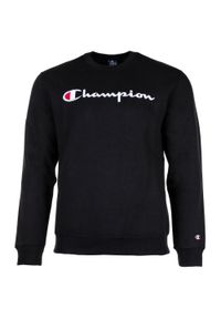 Champion - Bluza na co dzień męska CHAMPION bez kaptura. Typ kołnierza: bez kaptura. Kolor: czarny