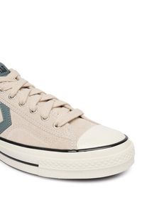 Converse Trampki Star Player 76 Suede A17855C Beżowy. Kolor: beżowy. Materiał: zamsz, skóra #7