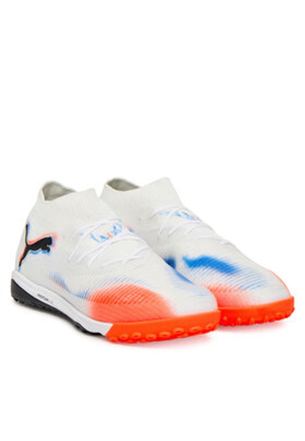 Puma Buty do piłki nożnej Future 8 Pro Cage 108592 01 Biały. Kolor: biały. Materiał: syntetyk, materiał