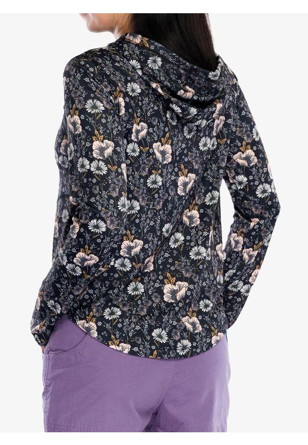 KAVU - Bluza z kapturem damska Kavu Sunshade Hoodie. Typ kołnierza: kaptur. Kolor: niebieski