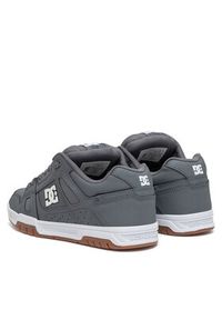 DC Shoes Sneakersy STAG 320188-2GG Szary. Kolor: szary. Materiał: skóra